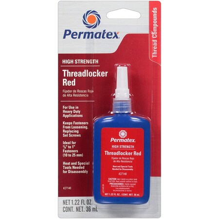 Permatex Threadlocker Lqd 1.22Oz 27140